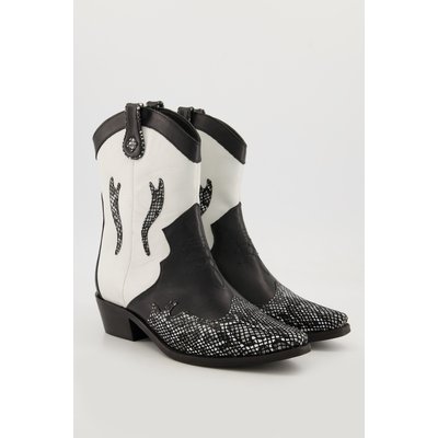 Bottes de cowboy, bicolores, en cuir STUDIO UNTOLD