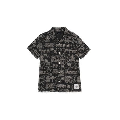 Chemise imprimé motifs balinais IKKS