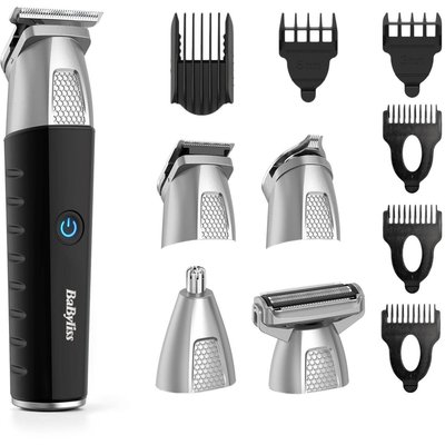 Tondeuse multi usages 11 en 1 MT812E, 4 hauteurs de coupe, précision 0,5 mm, autonomie 240 mn BABYLISS