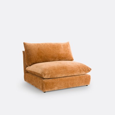 Chauffeuse modulable, velours texturé, Malo LA REDOUTE INTERIEURS