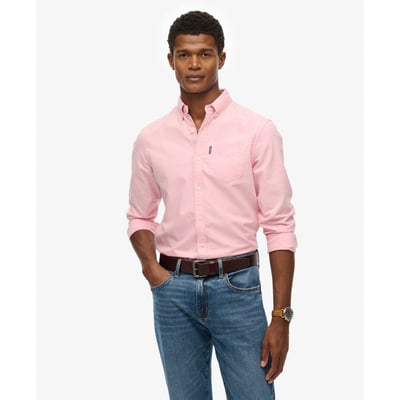 Chemise Oxford à manches longues Essentials SUPERDRY