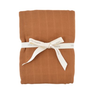 Maxi-lange coton bio uni CARAMEL LITTLE CREVETTE