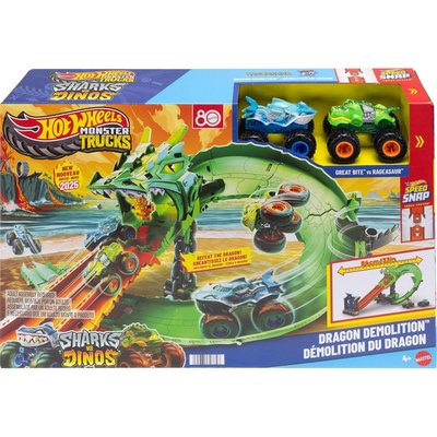 Hot Wheels - Monster Trucks - Coffret Piste MATTEL