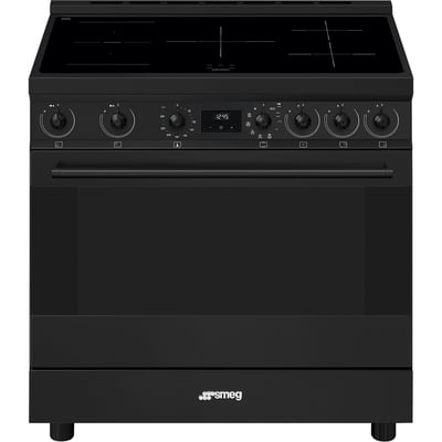 Piano de cuisson induction 5 feux 90 cm C9IPN2 SMEG