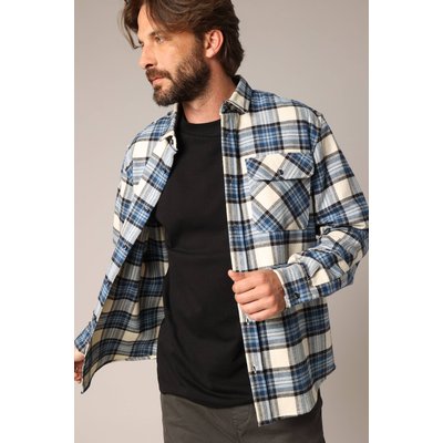 Chemise à carreaux en 100 % coton, avec poche poitrine boutonnée.
 RENGU DEELUXE