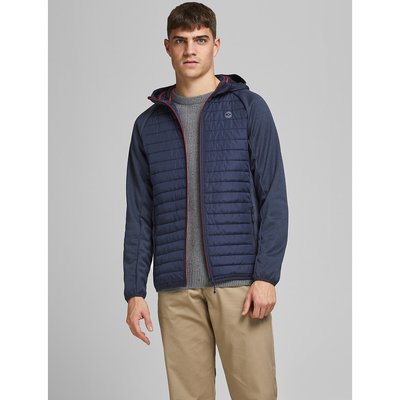 Жакет стеганый из двух материалов Multi Quilted JACK & JONES