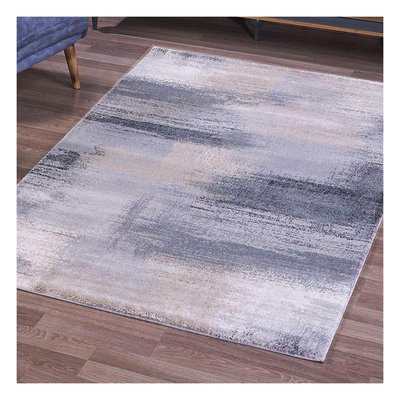 Tapis salon et chambre tissé motif faux uni CLAY UN AMOUR DE TAPIS