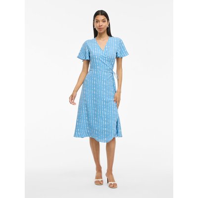 Robe portefeuille longueur midi VILA