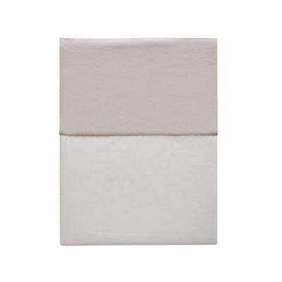 Drap plat uni en satin de coton bio, NOBEL ALEXANDRE TURPAULT