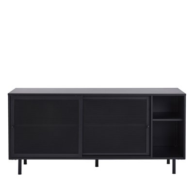Buffet 2 portes, 2 niches en métal L160cm - KISO DRAWER
