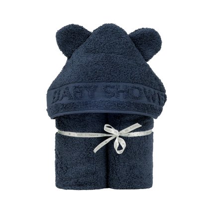 Cape de bain coton bio BABYSHOWER LITTLE CREVETTE