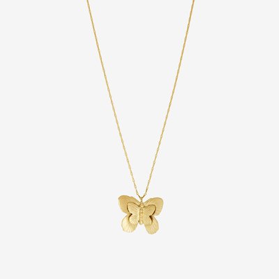 Collier doré grand modèle - BUTTERFLY CAROLINE NAJMAN
