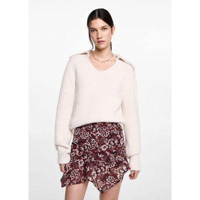 Jupe asymétrique imprimée MANGO TEEN