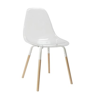 Chaise scandinave Phenix moutarde DECORATIE