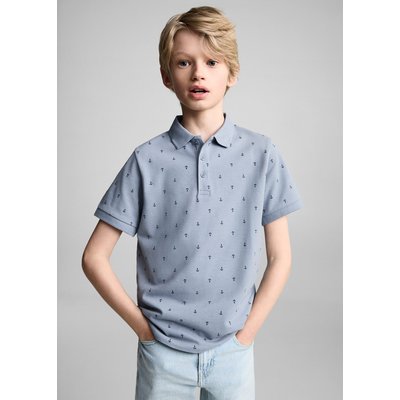 Polo coton imprimé MANGO KIDS