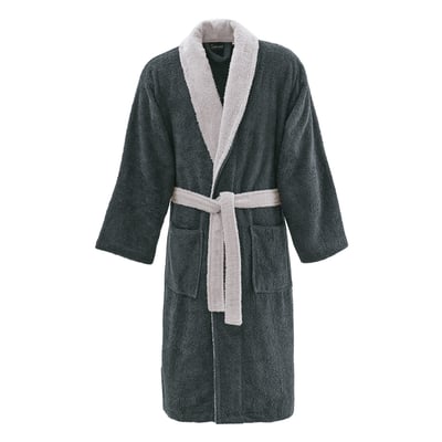Peignoir  mixte col châle bicolore 450 g/m² MAYA BAY SENSEI MAISON