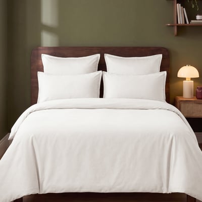 Housse de couette satin coton/tencel 200 fils OPERA SENSEI MAISON