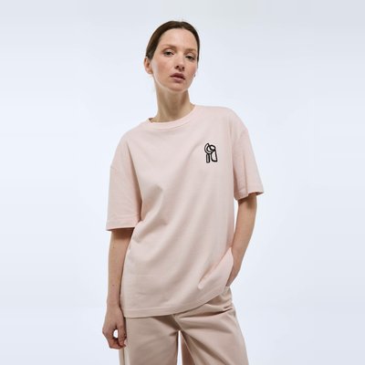T-shirt à manches courtes imprimé au dos en coton BIO MONOPRIX