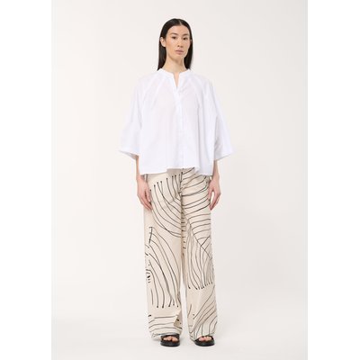 Chemisier blanc oversize en coton HUMILITY