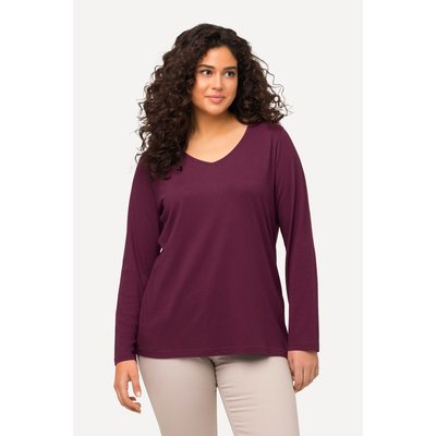T-shirt col en V et manches longues ULLA POPKEN