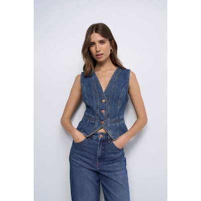 GILET EN DENIM SALSA JEANS