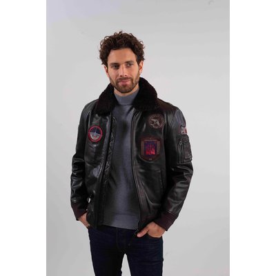 Blousons & Vestes col rabattu ATHOS ALPHA REDSKINS