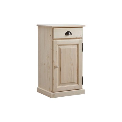Confiturier en bois brut 1 tiroir 1 porte AUBRY GASPARD