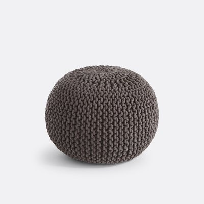Pouf rond tressé, Bisho LA REDOUTE INTERIEURS