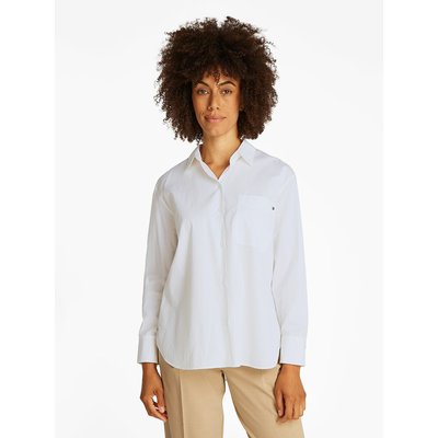 Chemise rayée en popeline TOMMY HILFIGER