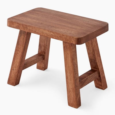 Mini tabouret, 36x29x30cm, en bois de manguier MONOPRIX