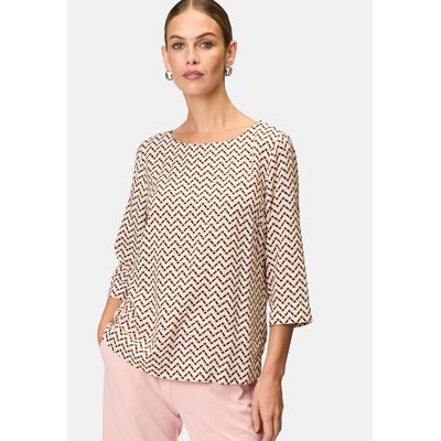 Blouse à l'imprimé graphique ZERO