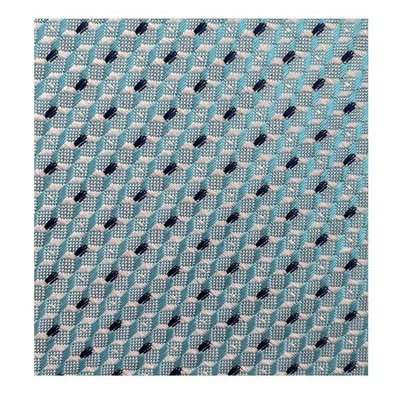 Cravate 100% soie motif losanges DRAEGER PARIS