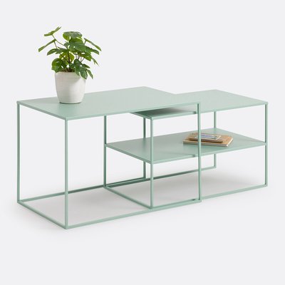 Set of 2 Hiba Metal Nesting Coffee Tables LA REDOUTE INTERIEURS
