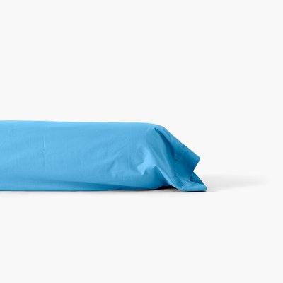 Taie de traversin percale de coton NEO CARRE BLANC
