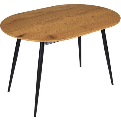 Table repas extensible en métal et bois 4 à 6 personnes CMP