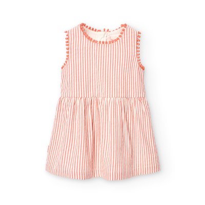 Robe en popeline à rayures BOBOLI