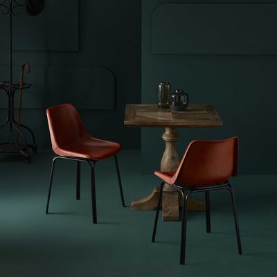 Chaise en cuir L45 cm - ROCKIE SIGNATURE