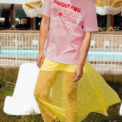 T-shirt à message PROMOD