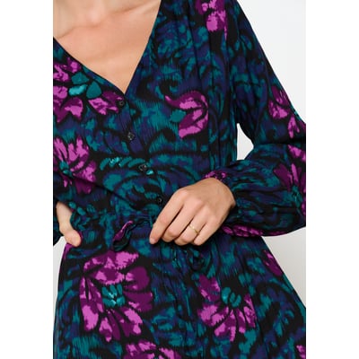 Robe longue à imprimé fleuri LOLALIZA