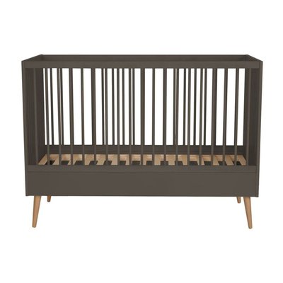Lit bébé 70x140 cm évolutif en lit enfant Cocoon Moss QUAX