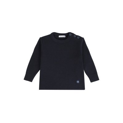 Pull Marin à boutons en laine Mérinos BRIAC KIDS ARMOR-LUX