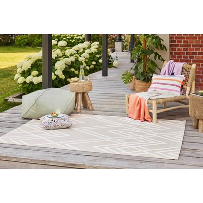 Tapis intérieur extérieur motif chevrons géométriques , RAVE ESPRIT