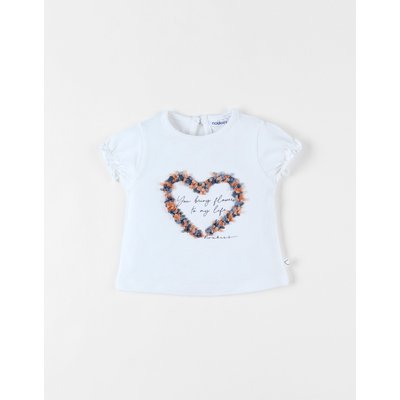 T-shirt coeur à courtes manches, NOUKIE'S