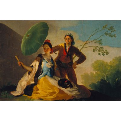 Tableau célèbre Le Parasol de Francisco José de Goya HEXOA
