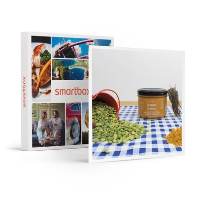 Sélection de pots gourmets pour bébé avec glacière et tétine moustache- SMARTBOX - Coffret Cadeau Gastronomie SMARTBOX