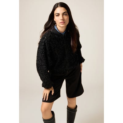 Bomber en tulle et paillettes OLTRE