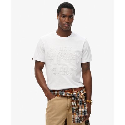 T-shirt décontracté à logo en relief Workwear SUPERDRY