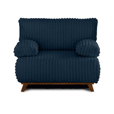 Fauteuil convertible en velours côtelé - CRISTAL LISA DESIGN