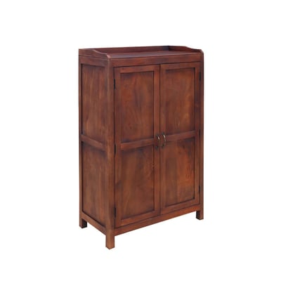 Armoire 2 portes en bois de manguier ARNO MADE IN MEUBLES 