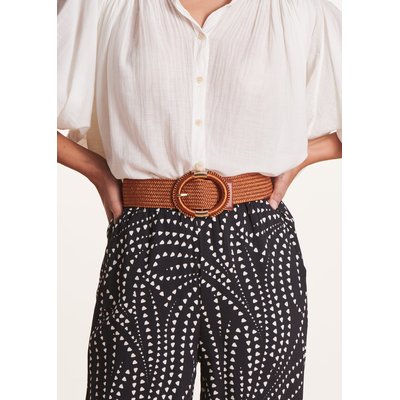 Ceinture élastiquée boucle ovale LA FEE MARABOUTEE